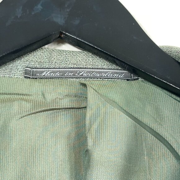 Ermenegildo Zegna Soft Wool/Silk Blend Loose Knit Unstructured Blazer Men's 42 - Picture 11 of 14